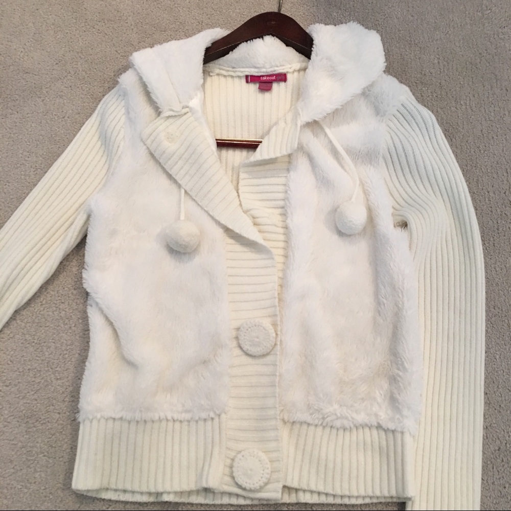 Girls Take Out Long Sleeve, Hoodie Sweater -14/16.